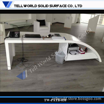 Elegance Style Modern Design Acrylic Solid Surface Office Executive Desk / Office Furniture (TB-58)